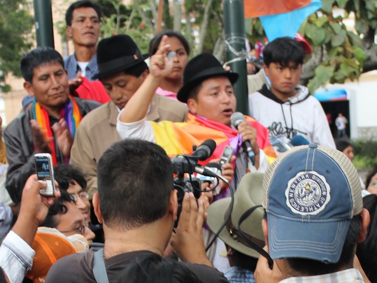 Ecuador: Marco Guatemal presidente Presidente de CHIJALLTA-FICI fue Liberado