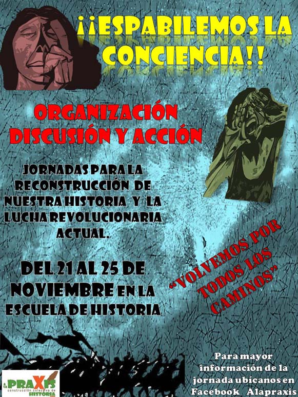 UCV: Jornada para la reconstrucción de Nuestra Historia y la Lucha Revolucionaria actual