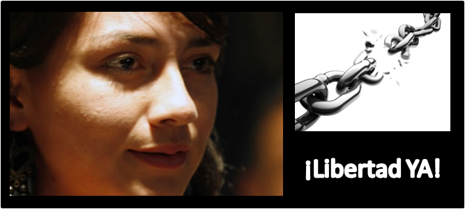 Solidaridad Internacional por la liberación de la Poeta Colombiana Angy Gaona