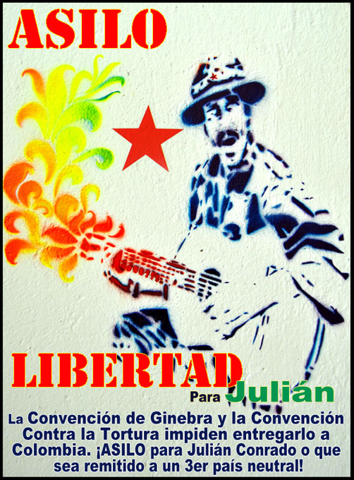 El 31 de enero ante el Tribunal en Venezuela, fase clave en el devenir del poeta del pueblo, Julián Conrado