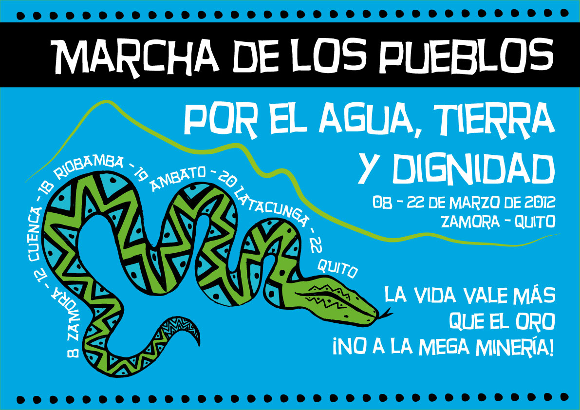 Ecuador: la Marcha Plurinacional llega a la provincia de Chimborazo