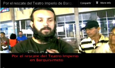 Arremetida en contra de comunidad de artistas ocupantes de Teatro abandonado en Barquisimeto