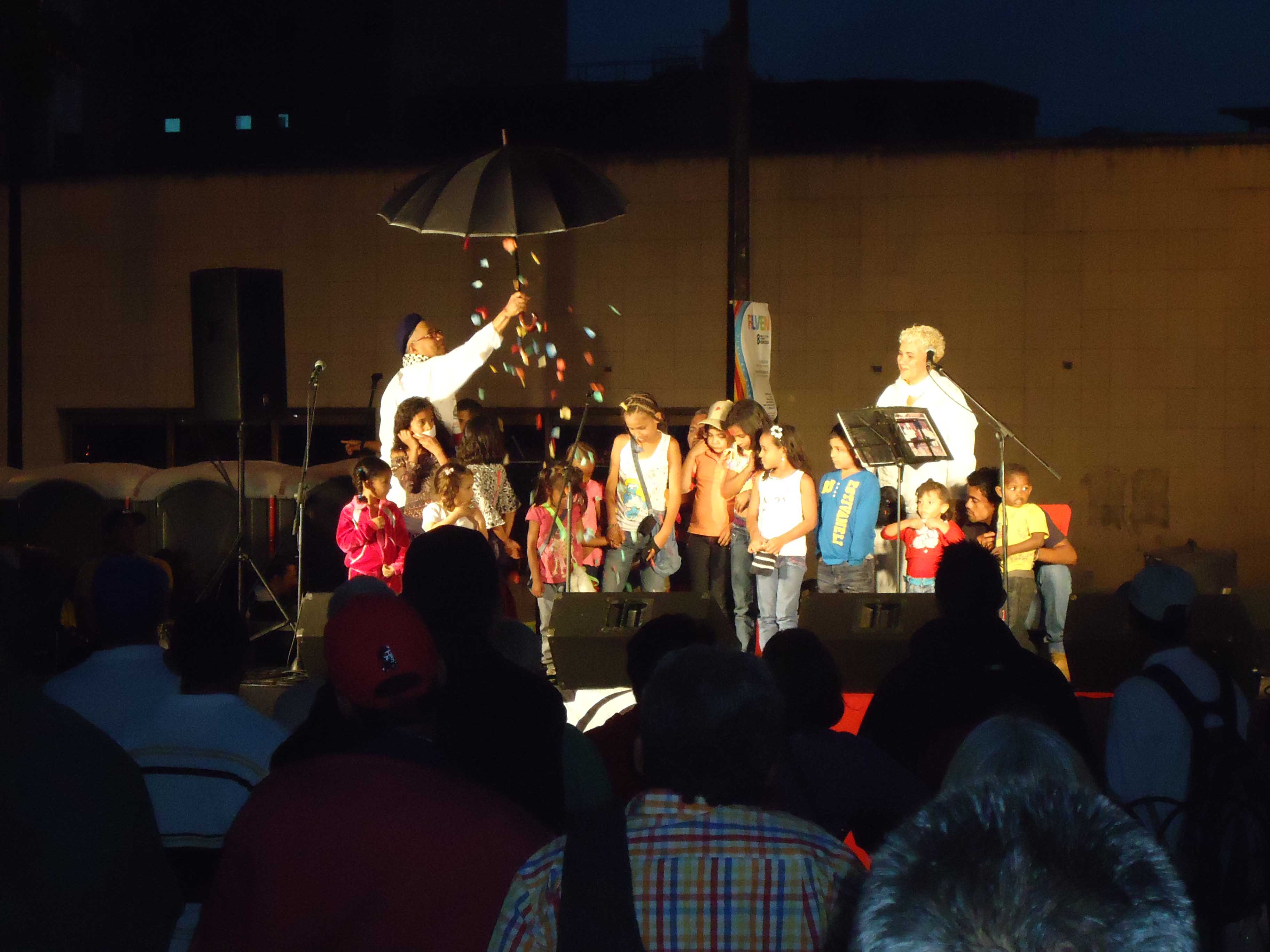 El canto Revolucionario sonó desde Catia