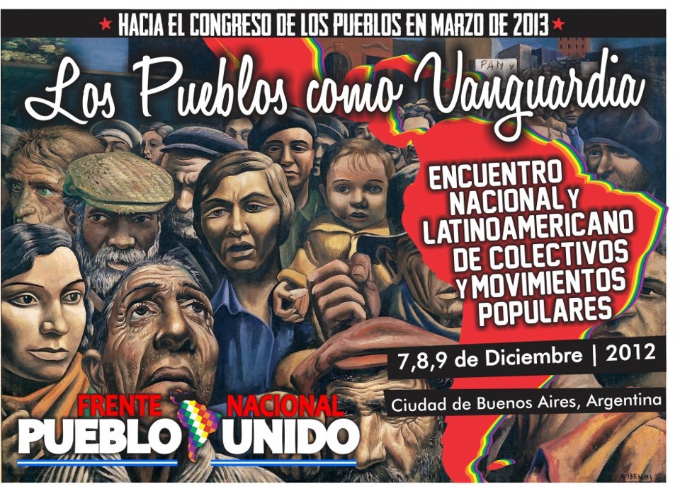 Invitación: Encuentro Nacional y Latinoamericano de Colectivos y Movimientos Populares