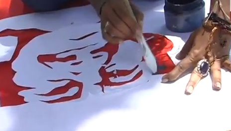 Sabino Vive, La Lucha Sigue: concentración en la Plaza Bolívar de Barquisimeto.