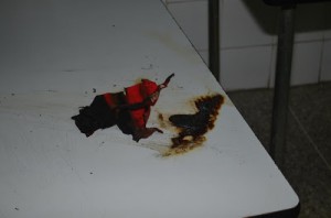 Comedor del CDI La Vaquera en Guarenas que trataron de incendiar