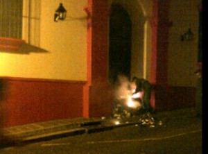 Incendio Alcaldía de Rubio