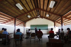 Estudiantes de la Universidad Indígena de Venezuela. Reuter /Jorge Silva