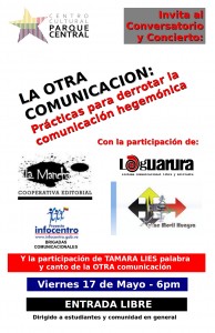 CARTEL FORO-CONCIERTO COMUNICACION