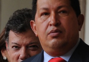 VENEZUELA-COLOMBIA-CHAVEZ-SANTOS