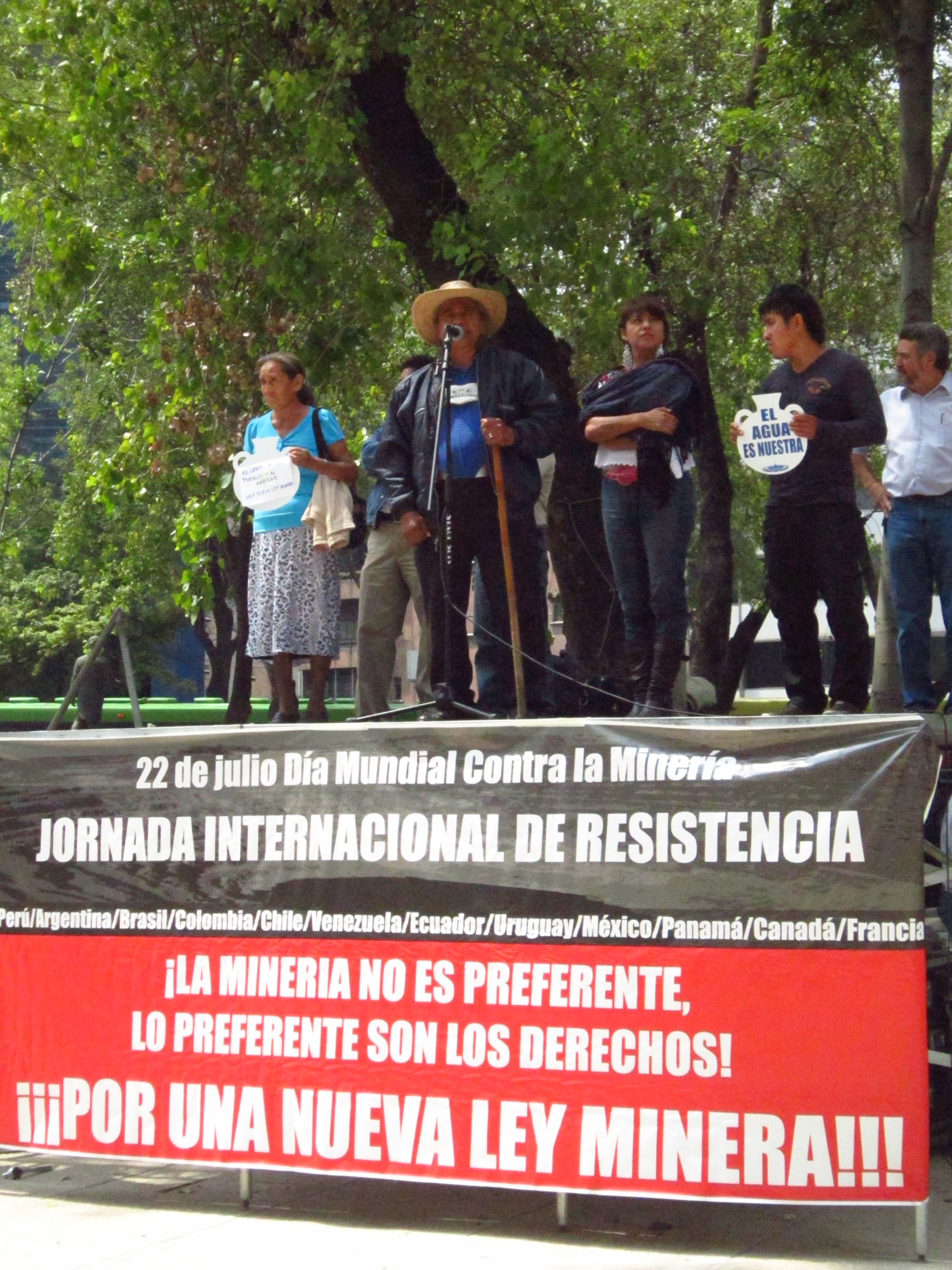 Reportaje desde México. Por el respeto a los pueblos y el ambiente, una ley minera diferente