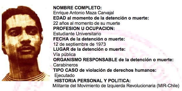 Homenaje A Enrique Maza Carvajal