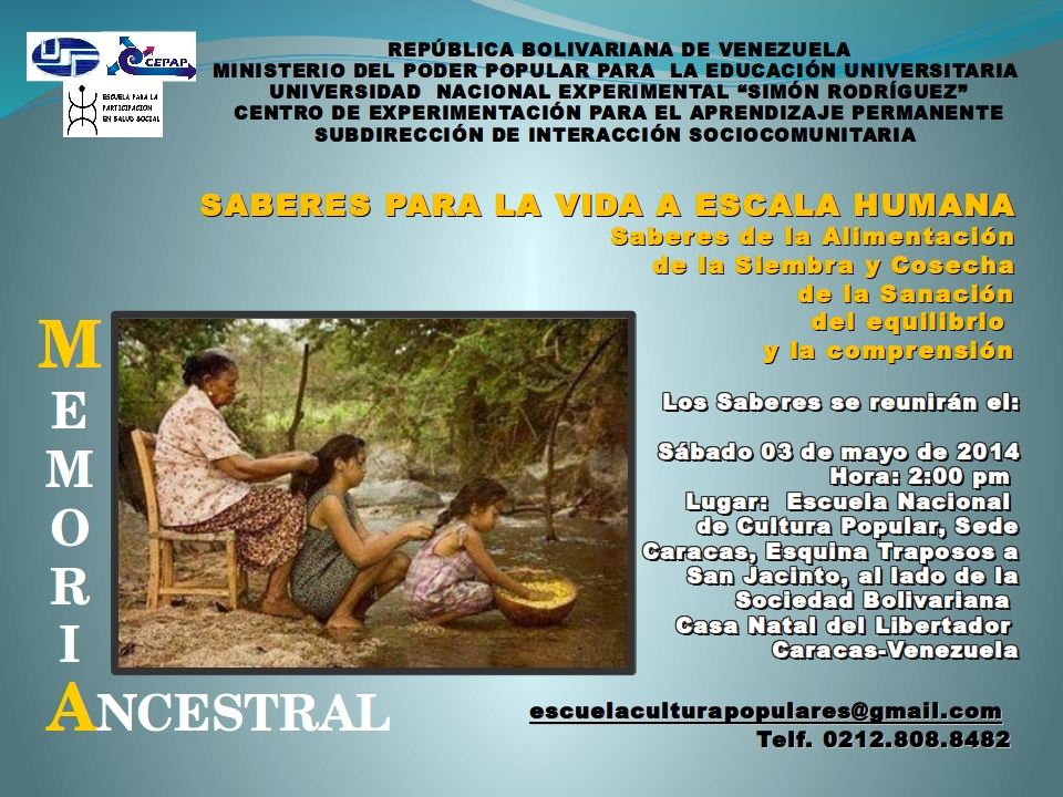 Encuentro de Sabedoras y sabedores