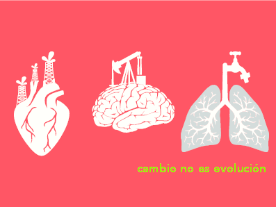 Gráfica de la caravana climática hacia el COP 20