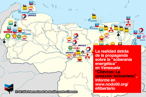 Chevrón, la conexión bolivariana.