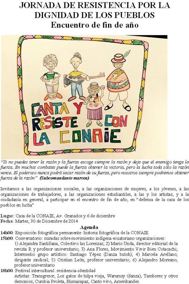 Más firmas respaldan a la Conaie y a su sede