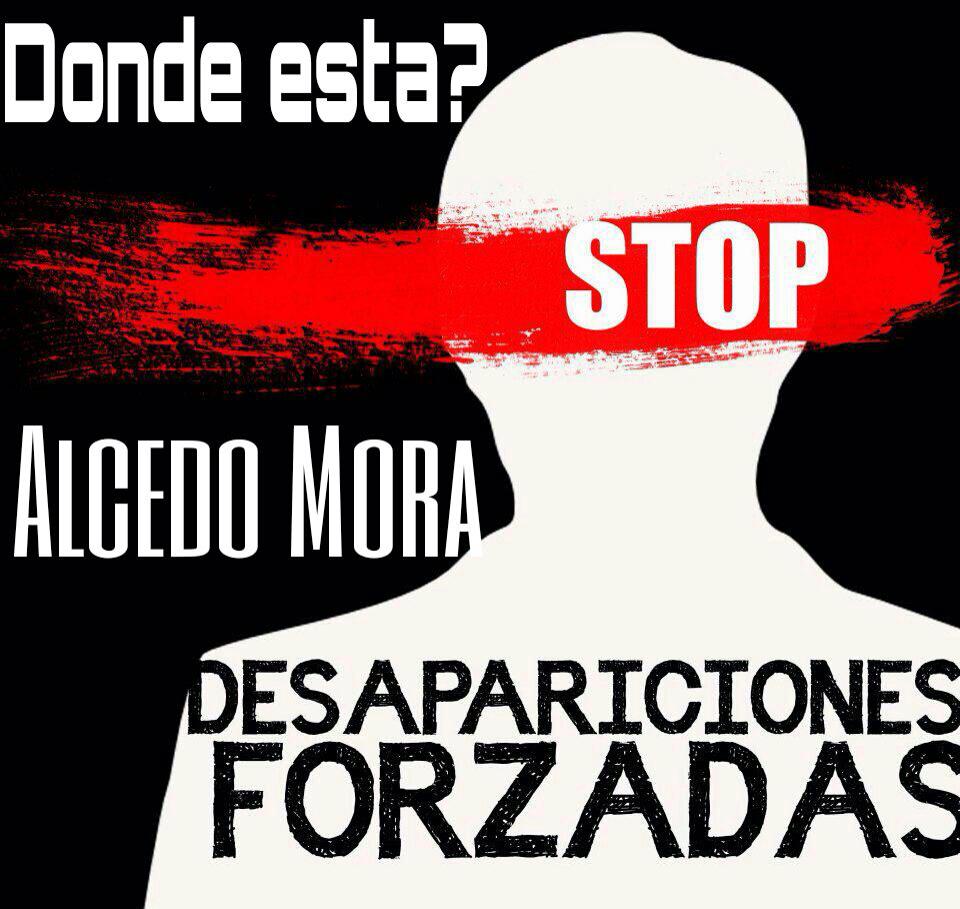 Contra la desparición forzosa de luchadores sociales en Venezuela, 10 de abril de 2014.