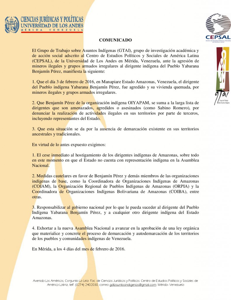 Comunicado GTAI  Benjamín Pérez-001(1)