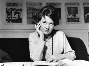 Ulrike Meinhof. foto escogida por La Guarura