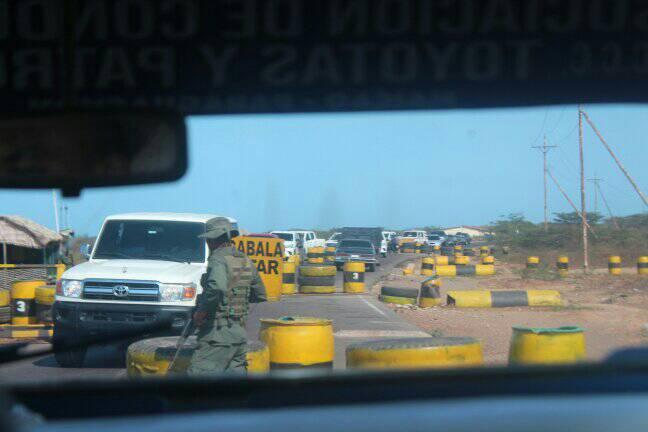 Boicoteada movilización del gobierno en Paraguachon.