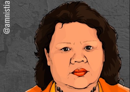 Mujer pemón denuncia la militarización del territorio